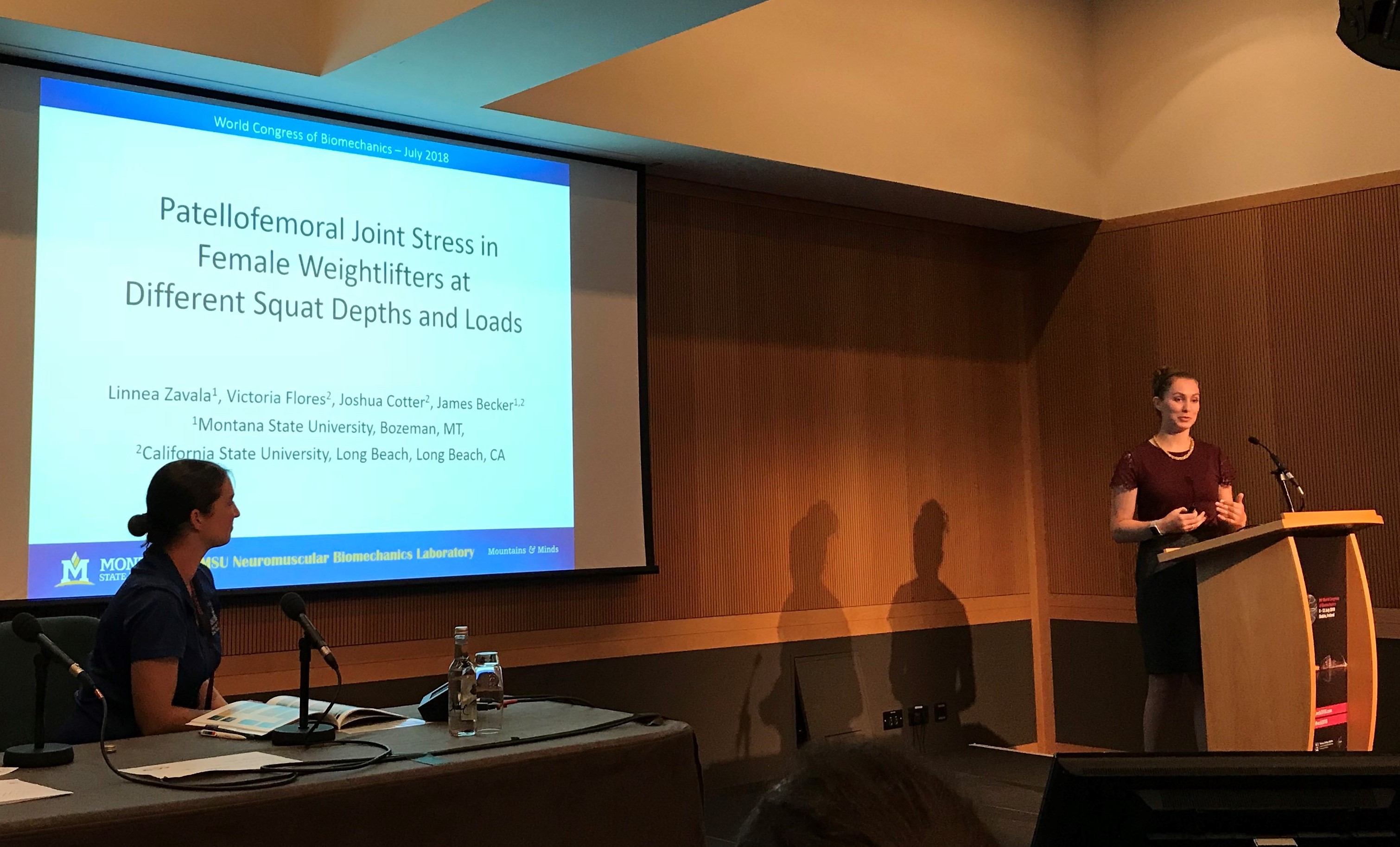 Linnea Presenting at WCB 2018