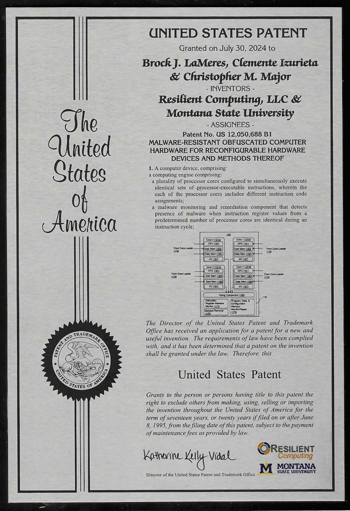 CyberShield Patent