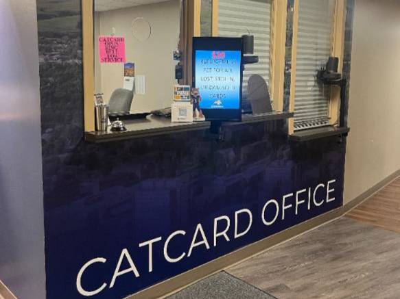 cat card service window