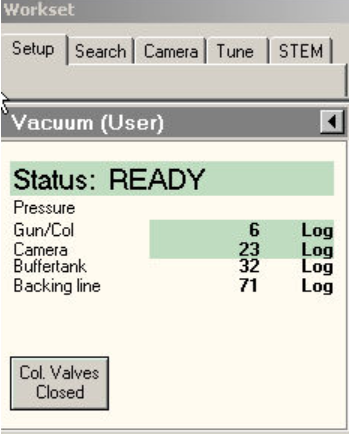 Open column valve Open column valve
