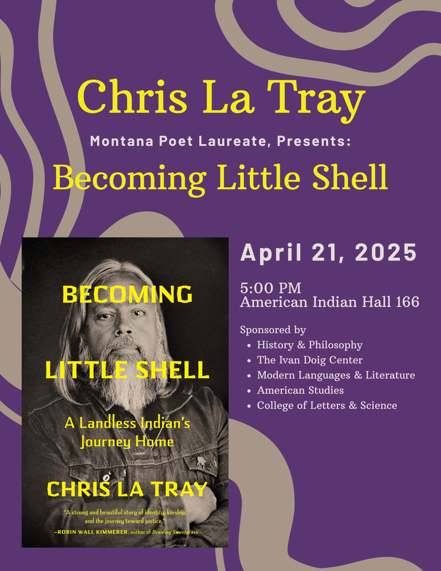Chris La Tray 4-21-25 Becoming Little Shell