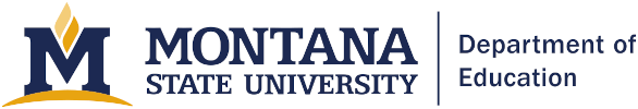 M S U Department of Education Logo