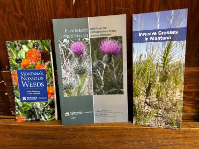Three plant ID booklets.