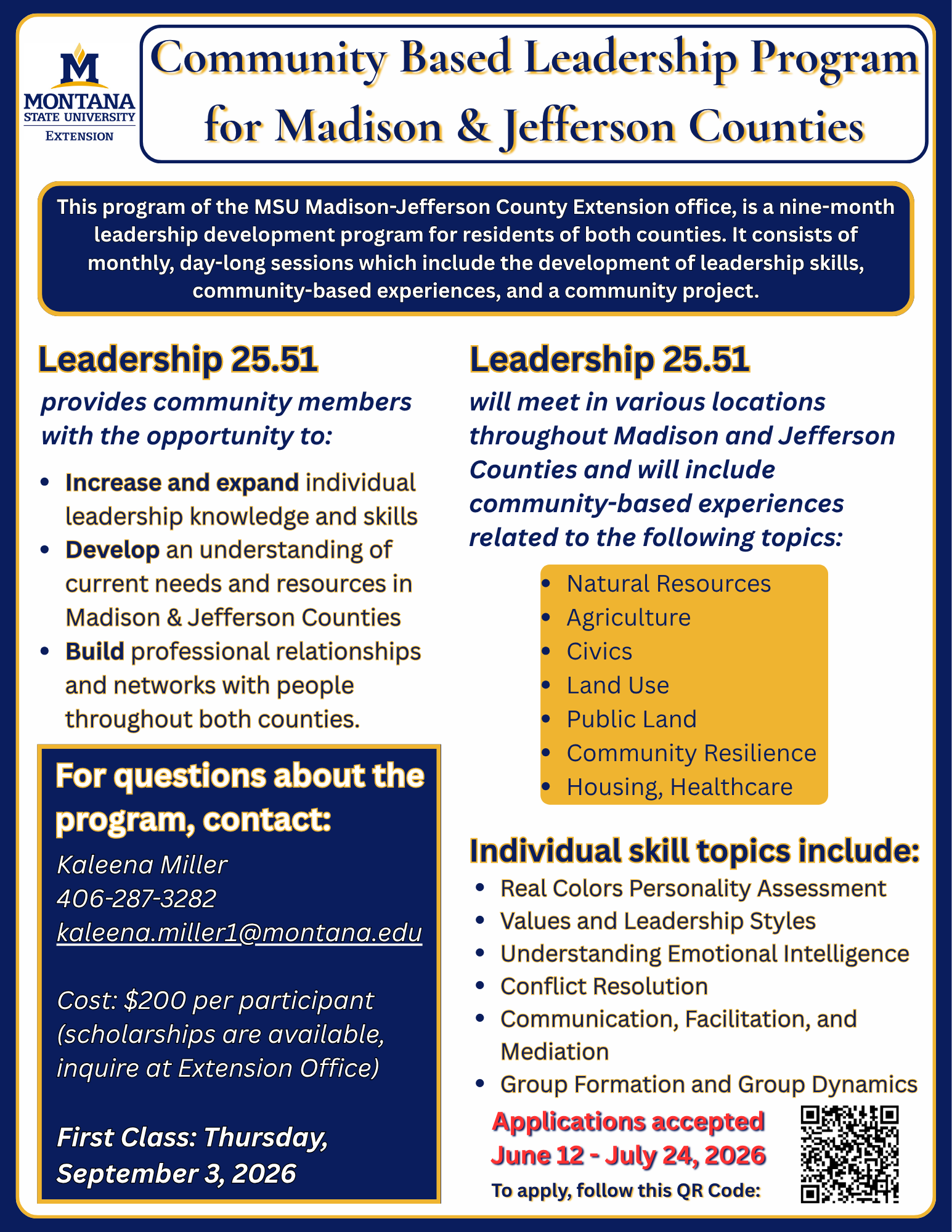BSBL Flyer