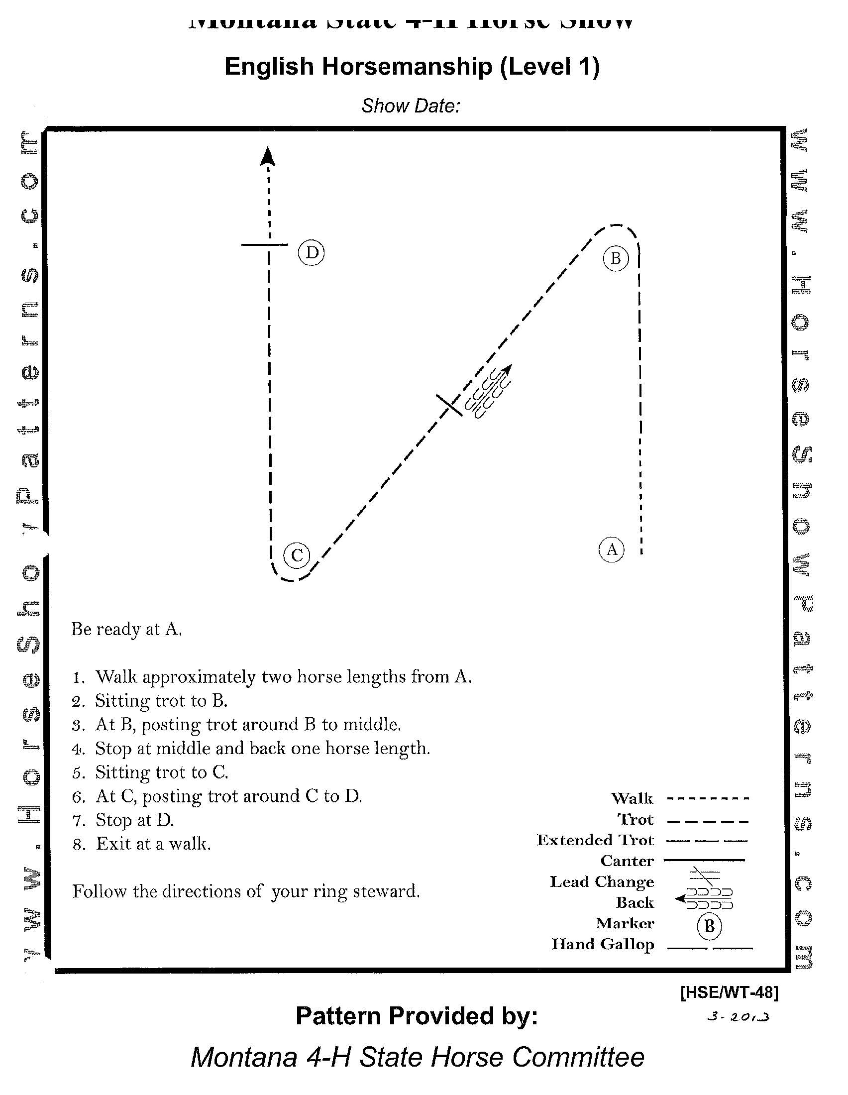 E Horsemanship 1 E Horsemanship 1