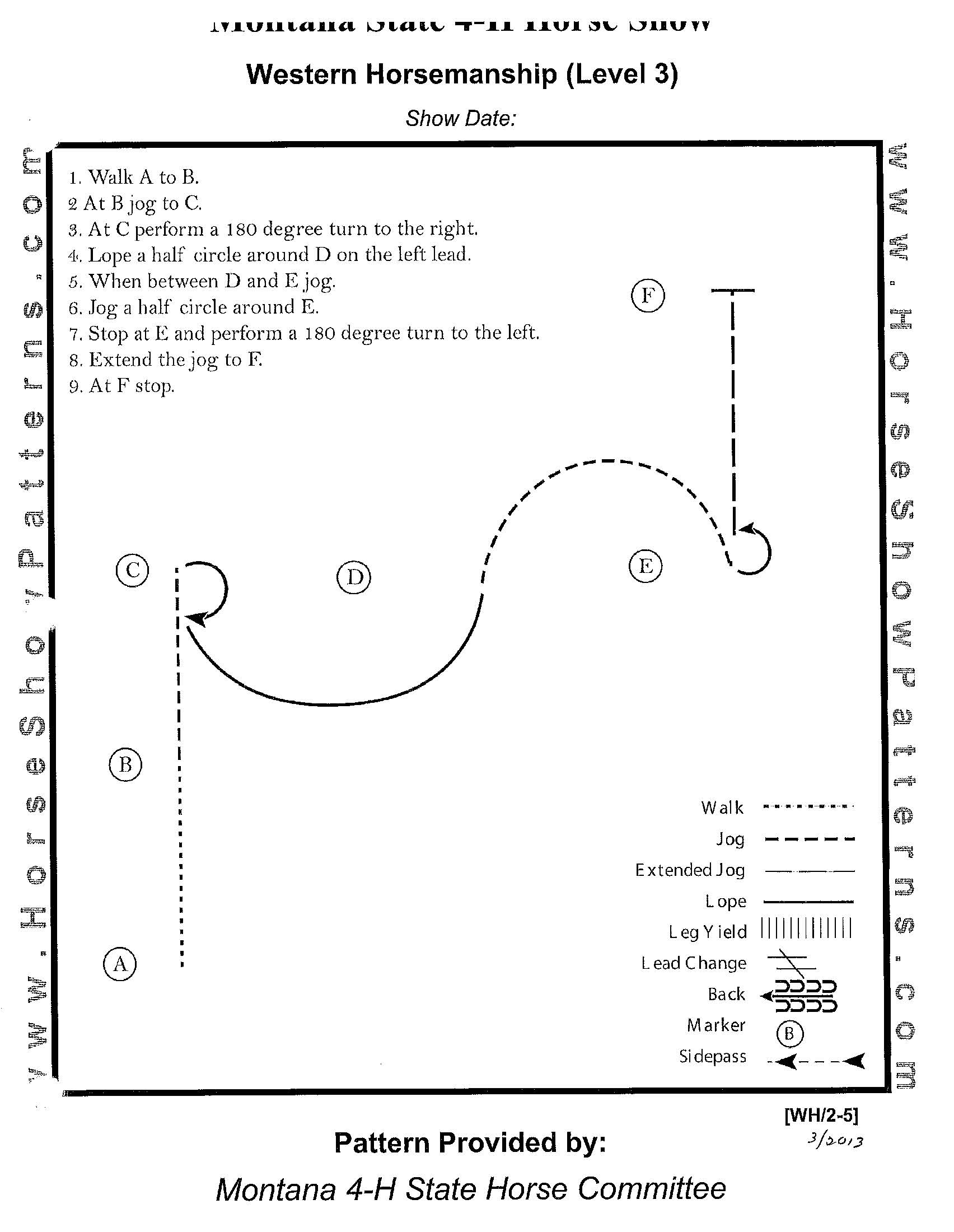 W Horsemanship 3 W Horsemanship 3