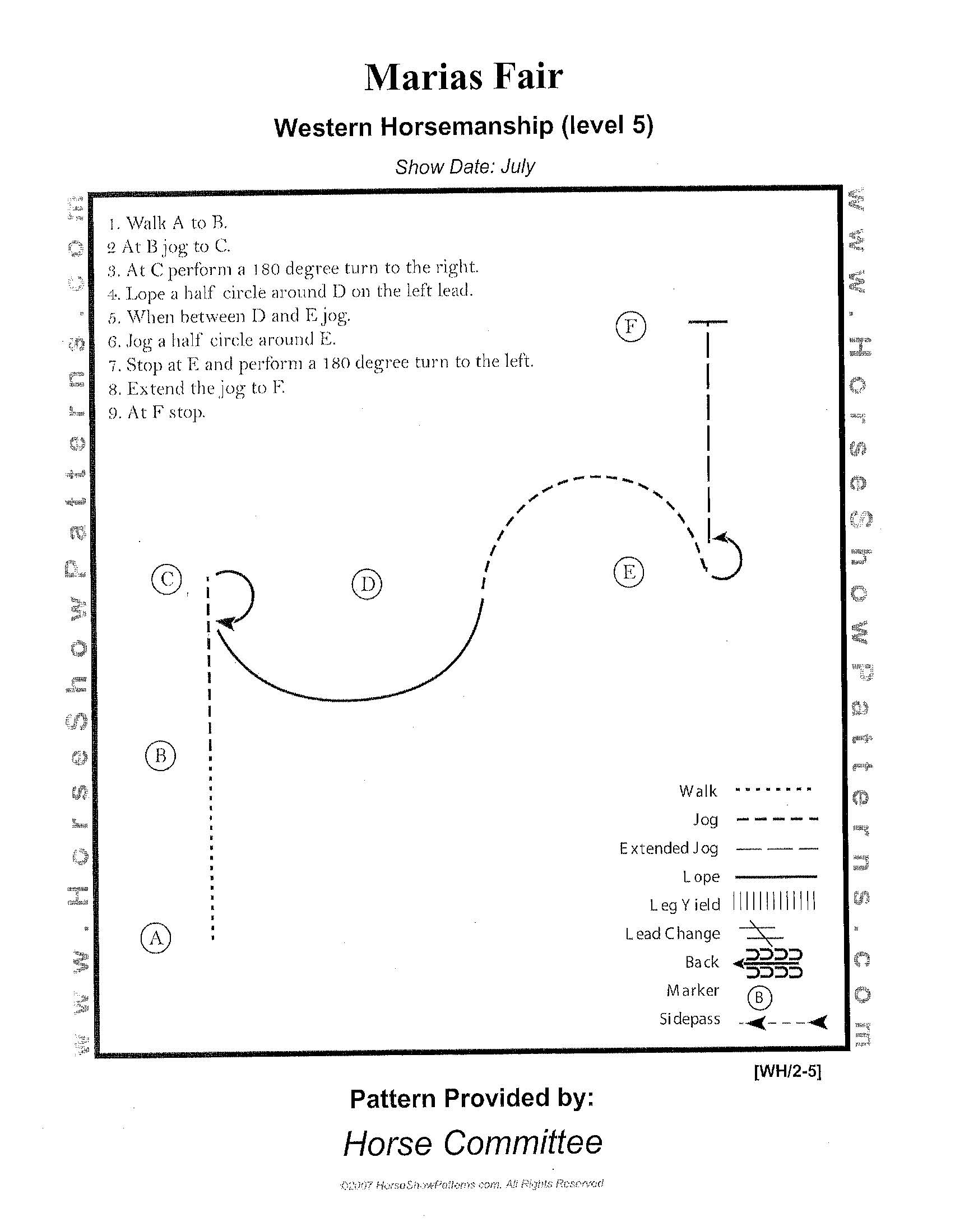 W Horsemanship 5 W Horsemanship 5
