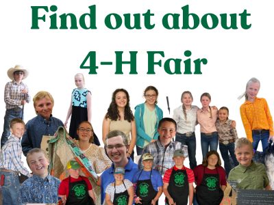Photos of 4-H Members from Fair
