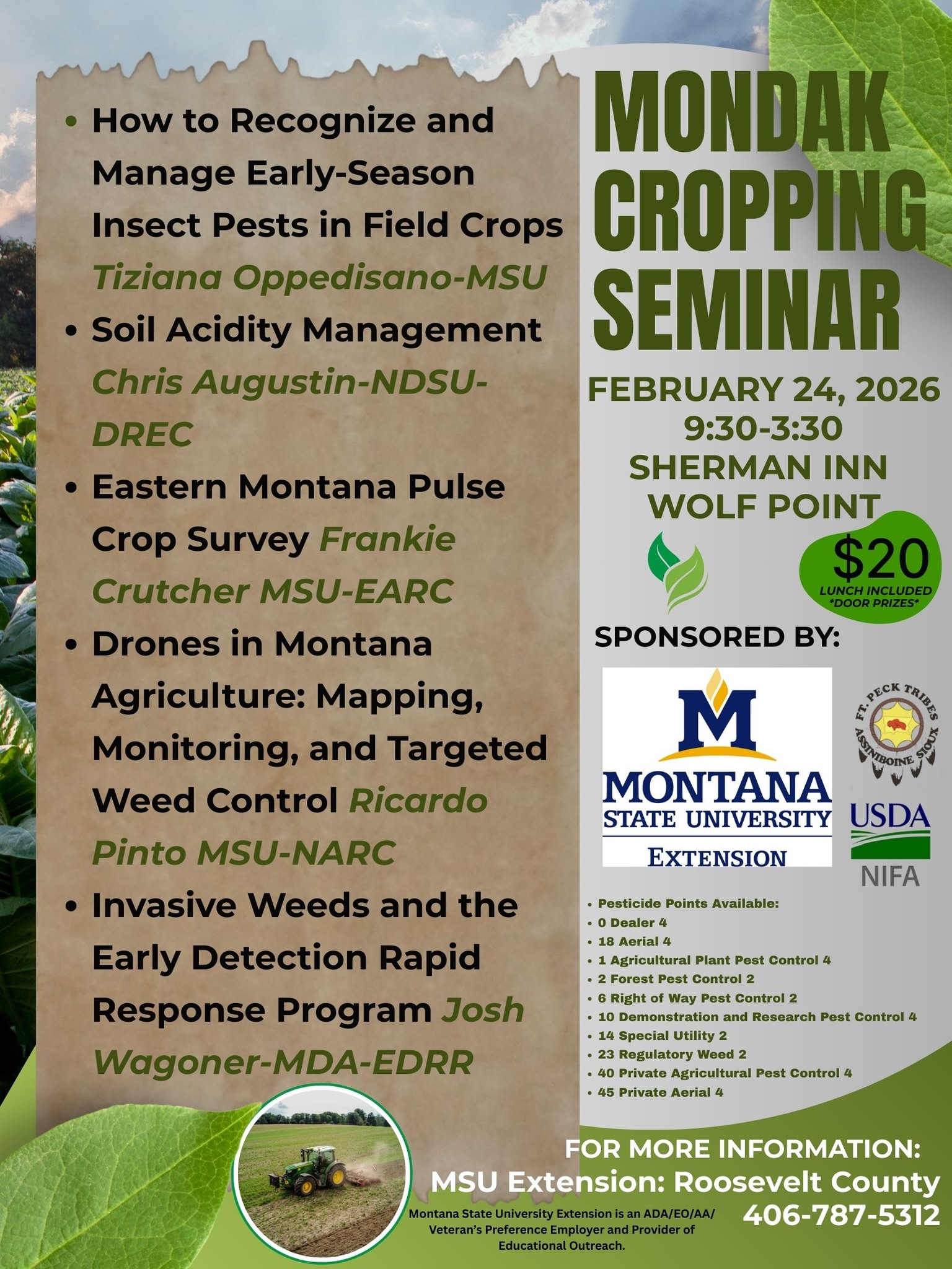 MonDak Cropping Seminar
