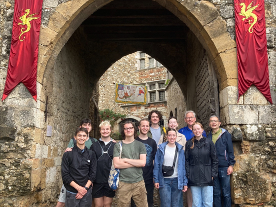 MSU students in Lyon, France