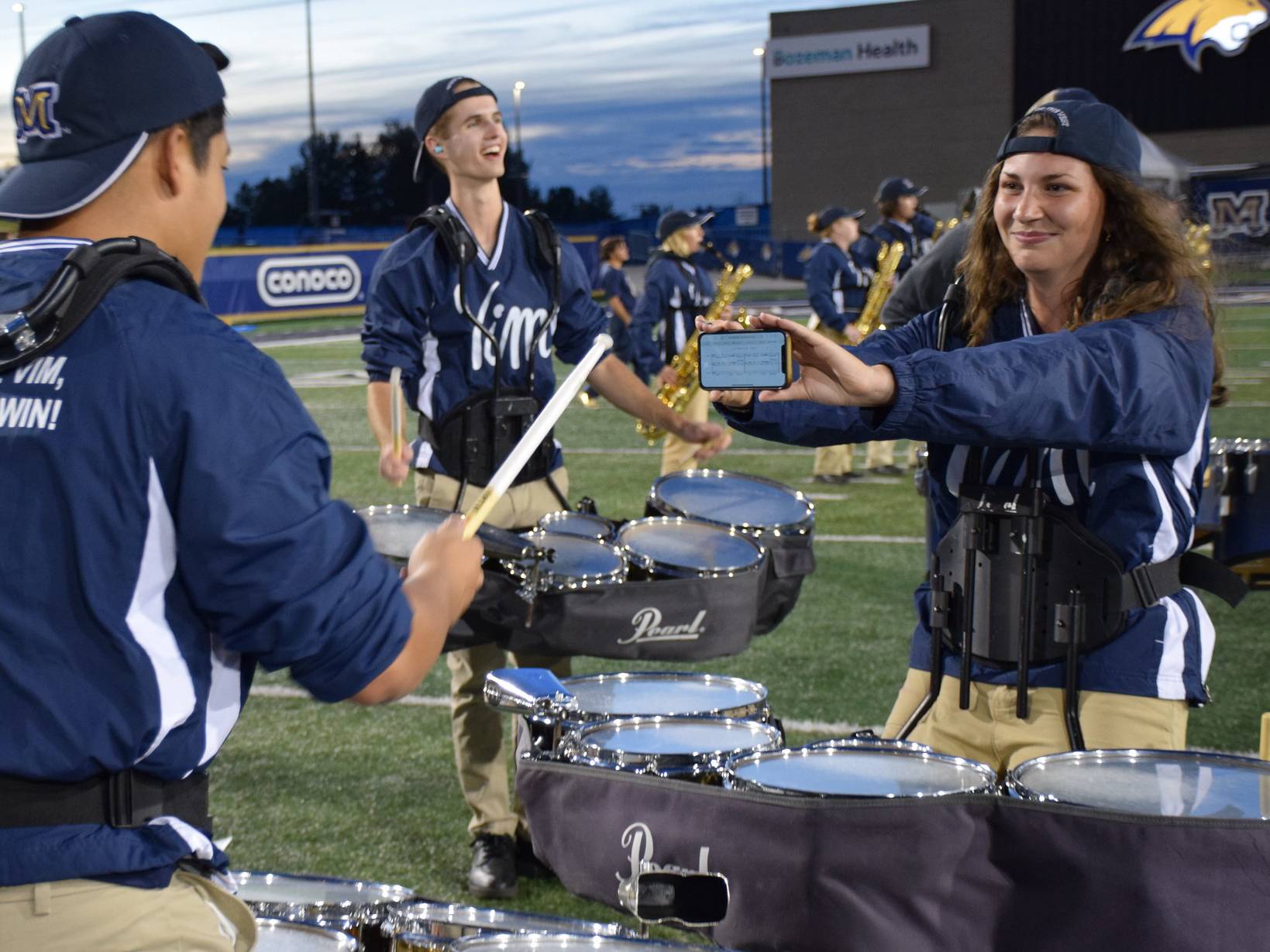 Drumline Practice