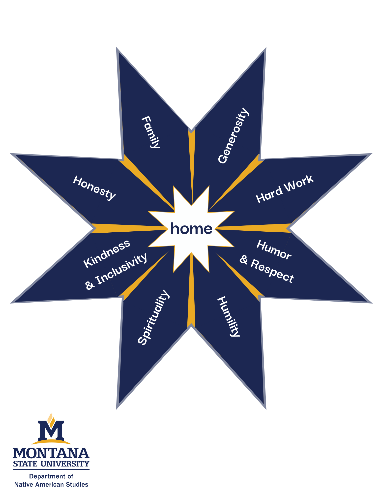 NAS Core Values Star