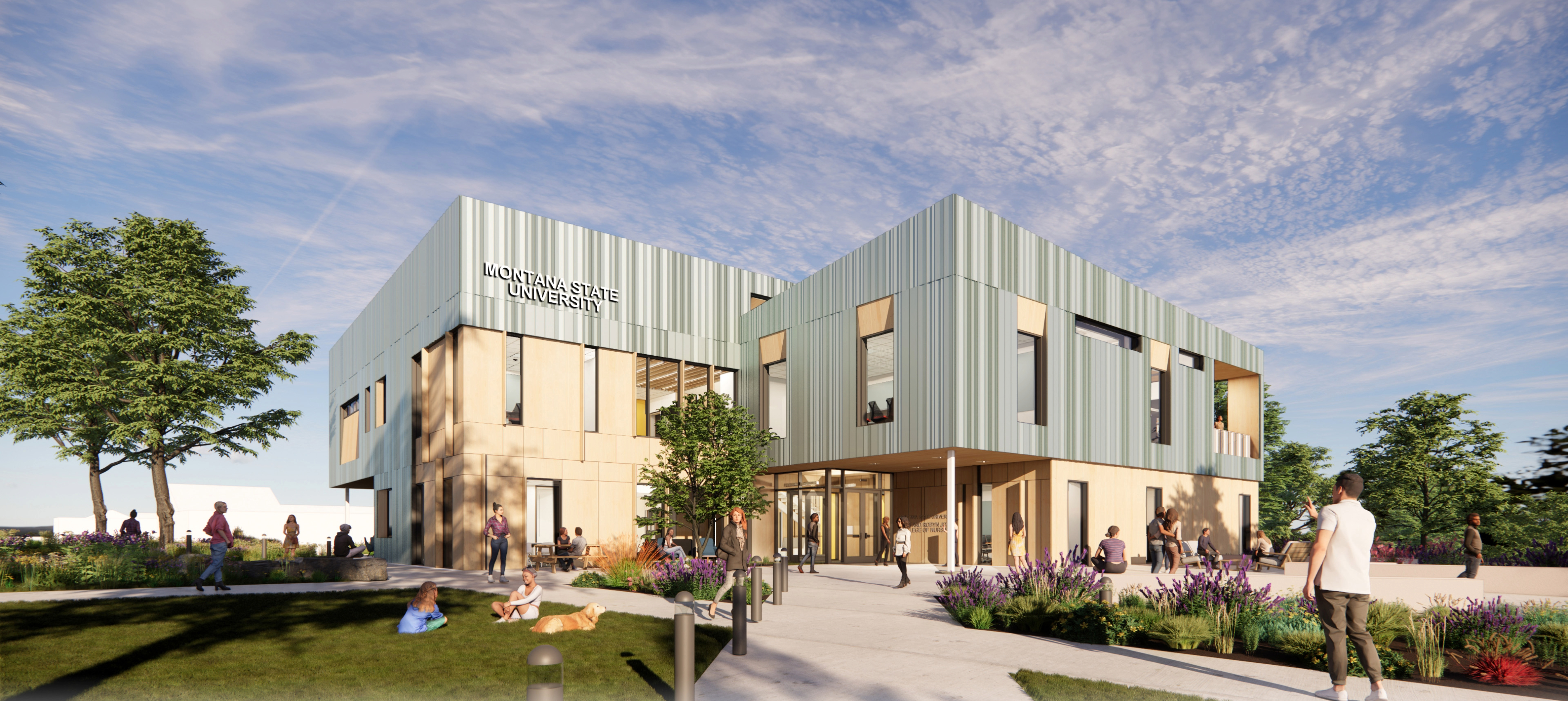 Rendering of kalispell building