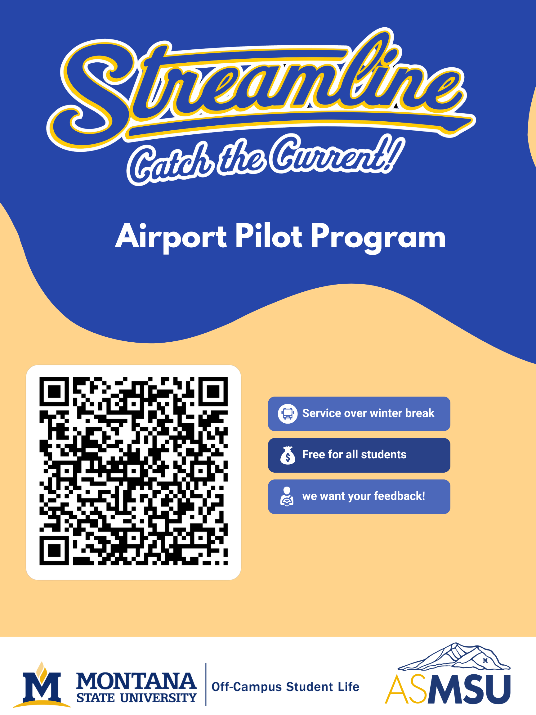 Only a limited time to take the bus to the airport