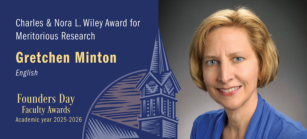 Photo of professor Gretchen Minton.