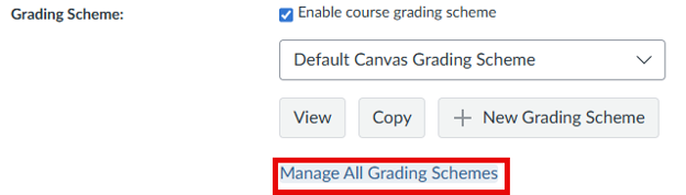 default canvas