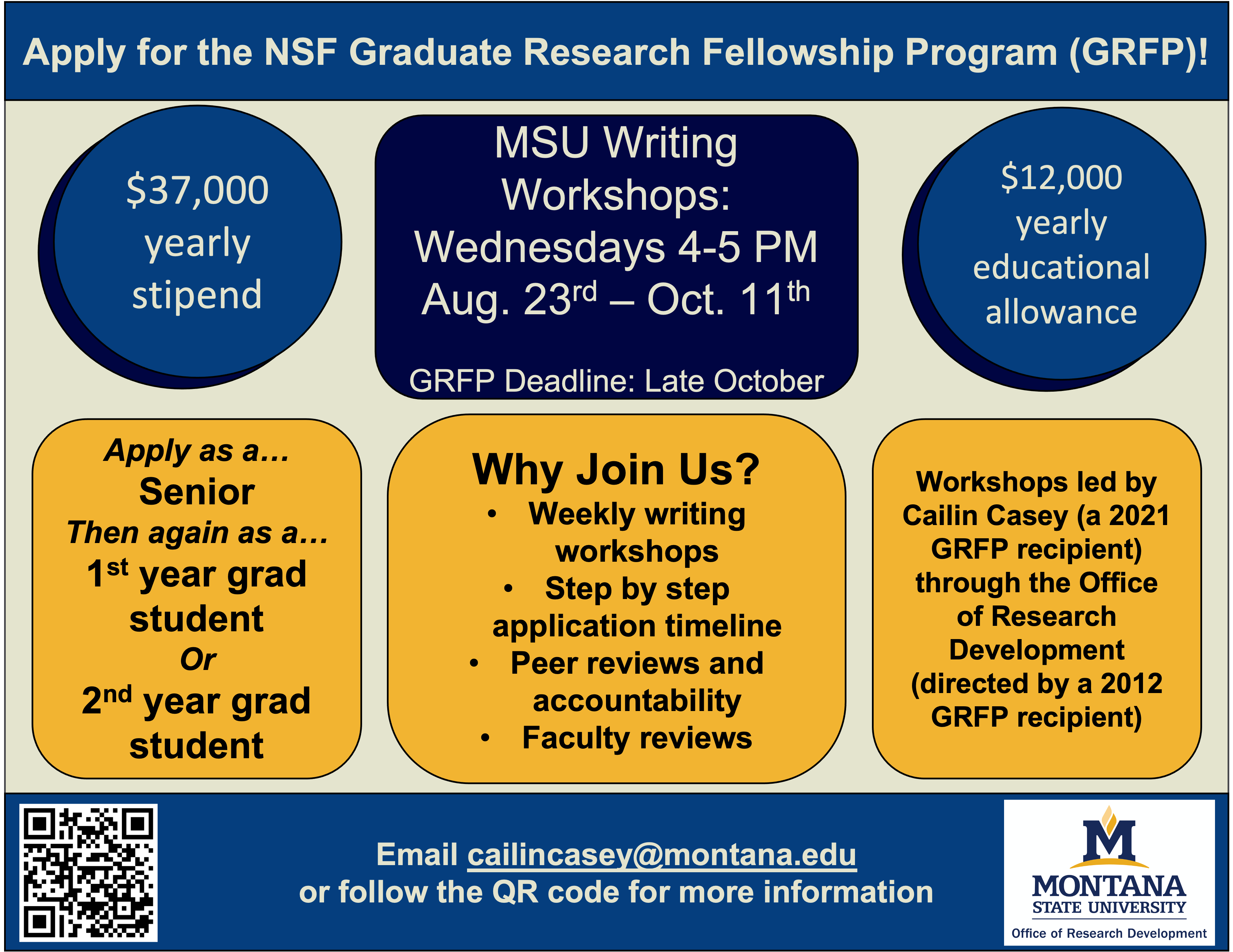 GRFP writing workshop