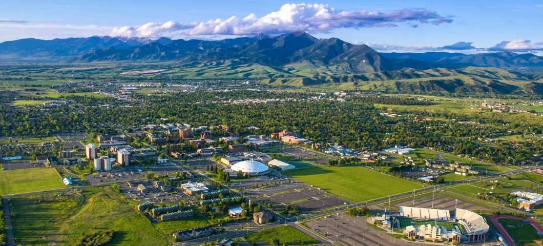 campus aerial