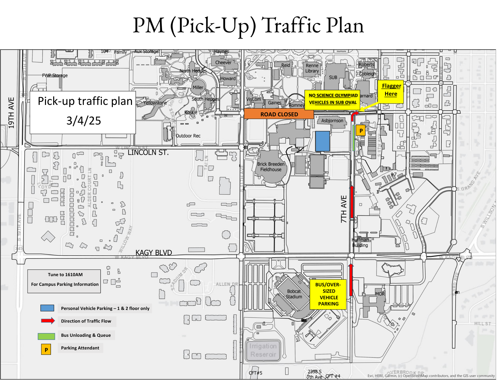 PM Traffic Plan