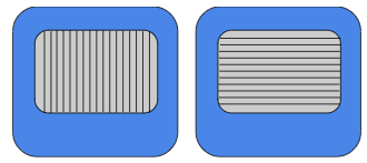 diagram of polarization direction