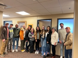 Pre-Law Students with Dean of U of M School of Law